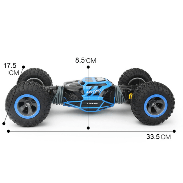 double sided remote control car