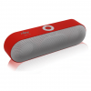 Bluetooth Slim Portable Speaker - Red